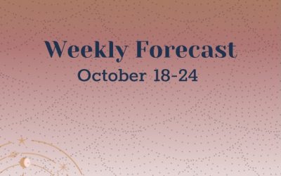 Weekly Forecast: October 18-24