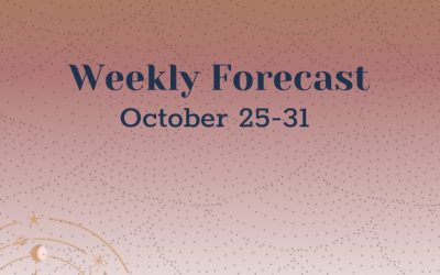 Weekly Forecast: October 25-31