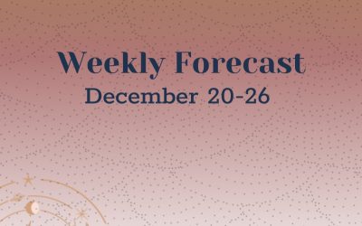 Weekly Forecast: December 20-26