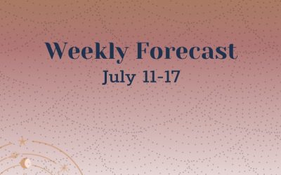 Weekly Forecast: July 11-17