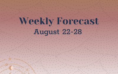 Weekly Forecast: August 22-28